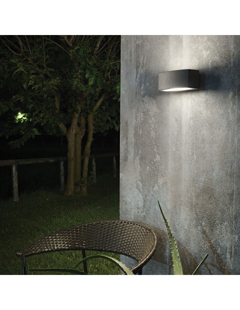 Ideal Lux Lampa Ścienna ANDROMEDA AP1 COFFEE Kawowy 163536