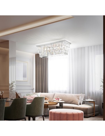 Ideal Lux Lampa Sufitowa MARTINEZ PL8 CROMO Chrom 166285 - product 2