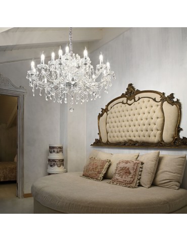 Ideal Lux Lampa Wisząca NAPOLEON SP12 CROMO Chrom 167251 - product 2