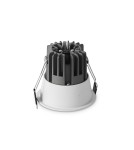 Lampy podtynkowe LED - Ideal Lux Lampa Wpuszczana GAME TRIM ROUND 11W 3000K BI BI Biały 192291 - produkt 8