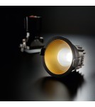 LED flush-mounted lamps - Ideal Lux Lampa Wpuszczana GAME TRIM ROUND 11W 3000K NE OR Czarny/Złoty 192345 - product 3