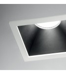 Lampy podtynkowe LED - Ideal Lux Lampa Wpuszczana GAME TRIM SQUARE 11W 3000K BI NE Biały/Czarny 192352 - produkt 4