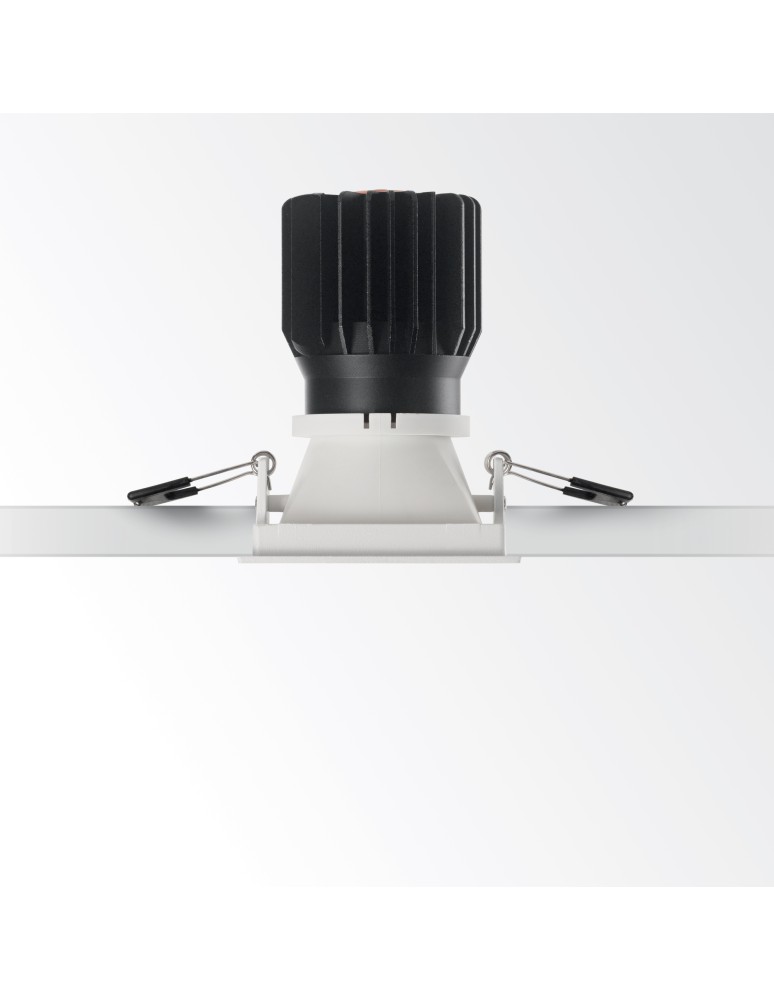 LED flush-mounted lamps - Ideal Lux Lampa Wpuszczana GAME TRIM SQUARE 11W 3000K BI BI Biały 192376 - product kolory-swiatla.pl 5