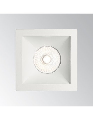 Ideal Lux Lampa Wpuszczana GAME TRIM SQUARE 11W 3000K NE BI Czarny/Biały 192406 - product 2