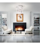 Ideal Lux Lampa Sufitowa CARLTON PL12 ORO Złoty 213507