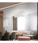 Ideal Lux Lampa Sufitowa MARTINEZ PL8 ORO Złoty 213569
