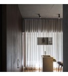 Adjustable ceiling lamps - spots - Ideal Lux Lampa Ścienna DYNAMITE AP1 ROUND NERO Czarny 231471 - product 3