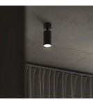 Adjustable ceiling lamps - spots - Ideal Lux Lampa Ścienna DYNAMITE AP1 ROUND NERO Czarny 231471 - product 4