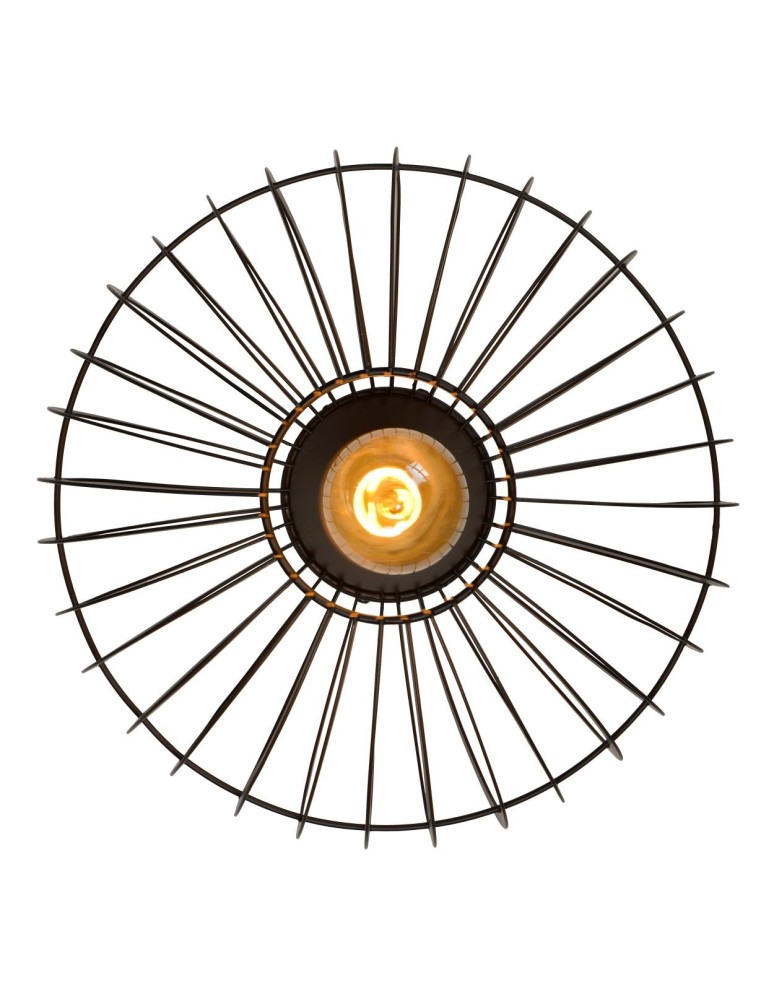 Ceiling lamps - Lucide REDA Ceiling 1xE27 black 78199/01/30 - product kolory-swiatla.pl 13