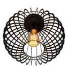 Ceiling lamps - Lucide REDA Ceiling 1xE27 black 78199/01/30 - product 14