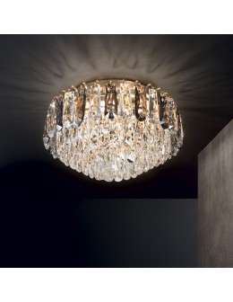 Ideal Lux Lampa Sufitowa MAGNOLIA PL7 Złoty 241296 - produkt 2