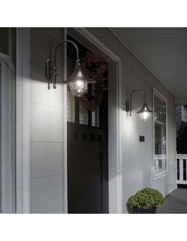 Ideal Lux Lampa Ścienna CIMA AP1 COFFEE Kawowy 246826 - product 2