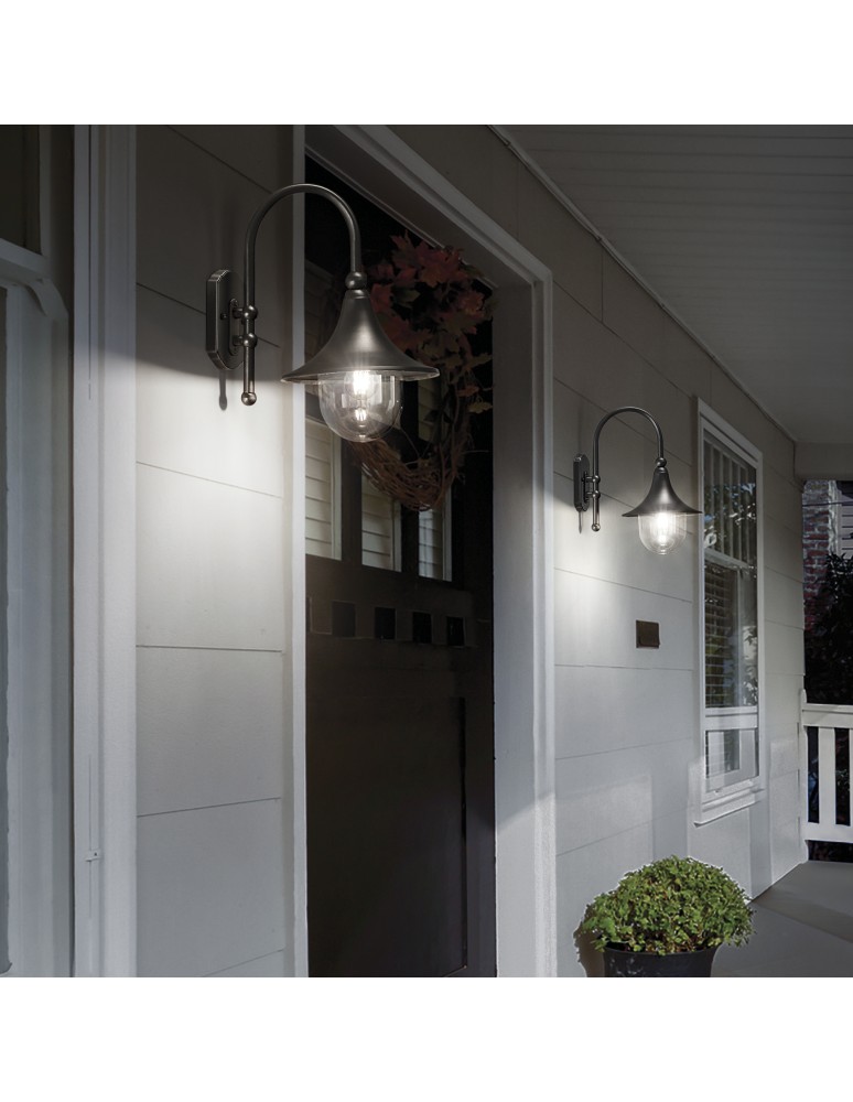 Ideal Lux Lampa Ścienna CIMA AP1 COFFEE Kawowy 246826