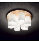 Ideal Lux Lampa Sufitowa DAISY PL6 Złoty 247779 Ideal Lux Lampa Sufitowa DAISY PL6 Złoty 247779