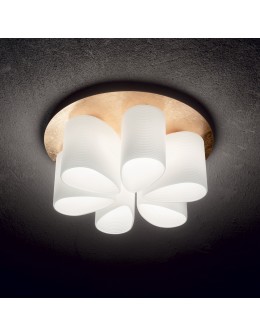 Ideal Lux Lampa Sufitowa DAISY PL6 Złoty 247779