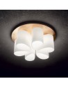 Ideal Lux Lampa Sufitowa DAISY PL6 Złoty 247779 Ideal Lux Lampa Sufitowa DAISY PL6 Złoty 247779