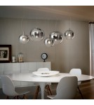 Ideal Lux Lampa Wisząca NEMO SP1 D20 RAME Miedziany 250328