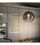 Ideal Lux Lampa Wisząca NEMO SP1 D40 CROMO SFUMATO Chrom 250359 Ideal Lux Lampa Wisząca NEMO SP1 D40 CROMO SFUMATO Chrom 250359