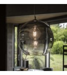 Ideal Lux Lampa Wisząca NEMO SP1 D40 CROMO SFUMATO Chrom 250359 Ideal Lux Lampa Wisząca NEMO SP1 D40 CROMO SFUMATO Chrom 250359