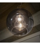 Ideal Lux Lampa Wisząca NEMO SP1 D40 CROMO SFUMATO Chrom 250359 Ideal Lux Lampa Wisząca NEMO SP1 D40 CROMO SFUMATO Chrom 250359