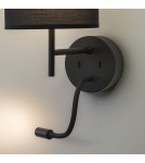 Ideal Lux Lampa Ścienna SET UP MAP2 NERO Czarny 259826 Ideal Lux Lampa Ścienna SET UP MAP2 NERO Czarny 259826