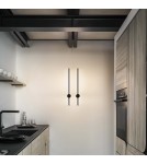 Ideal Lux Lampa Ścienna ESSENCE AP ROUND D075 LUCE IND. NERO 3000K Czarny 265643