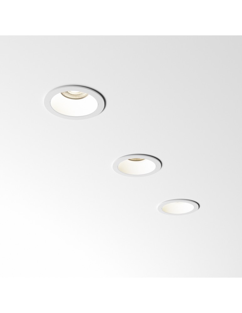 Lampy podtynkowe LED - Ideal Lux Lampa Wpuszczana GAME TRIM ROUND 20W 3000K BI BI Biały 273174 - produkt kolory-swiatla.pl 3