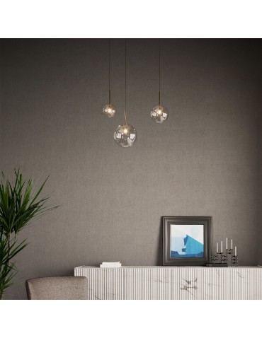 Ideal Lux Lampa Wisząca EQUINOXE SP1 D15 OTTONE Mosiądz 277370 - produkt 2