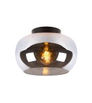 Ceiling lamps - Lucide JUDI Ceiling 1xE27 grey black 45177/30/65 - product 1