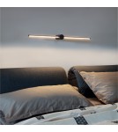 Wall lamps over the mirror - Ideal Lux Lampa Ścienna ESSENCE AP ROUND D075 LUCE A 45Â° NERO 3000K Czarny 310145 - product 2