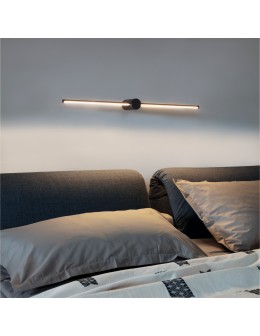 Ideal Lux Lampa Ścienna ESSENCE AP ROUND D075 LUCE A 45Â° NERO 3000K Czarny 310145 - produkt 2
