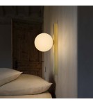 Ideal Lux Lampa Ścienna BINOMIO AP1 OTTONE Mosiądz 311319 Ideal Lux Lampa Ścienna BINOMIO AP1 OTTONE Mosiądz 311319