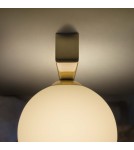 Ideal Lux Lampa Ścienna BINOMIO AP1 OTTONE Mosiądz 311319 Ideal Lux Lampa Ścienna BINOMIO AP1 OTTONE Mosiądz 311319