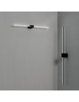 Ideal Lux Lampa Ścienna ESSENCE AP SQUARE D115 LUCE DIR. NERO 3000K Czarny 311784 - product 2