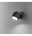 Ideal Lux Lampa Ścienna DODO AP1 NERO Czarny 314099
