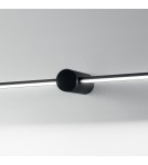 Wall lamps over the mirror - Ideal Lux Lampa Ścienna ESSENCE AP ROUND D115 LUCE A 45Â° BIANCO 3000K Biały 327778 - product 2
