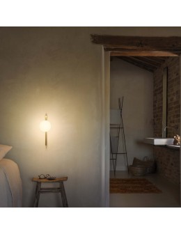 Ideal Lux Lampa Ścienna BINOMIO AP1 BIANCO Biały 328478 - produkt 2