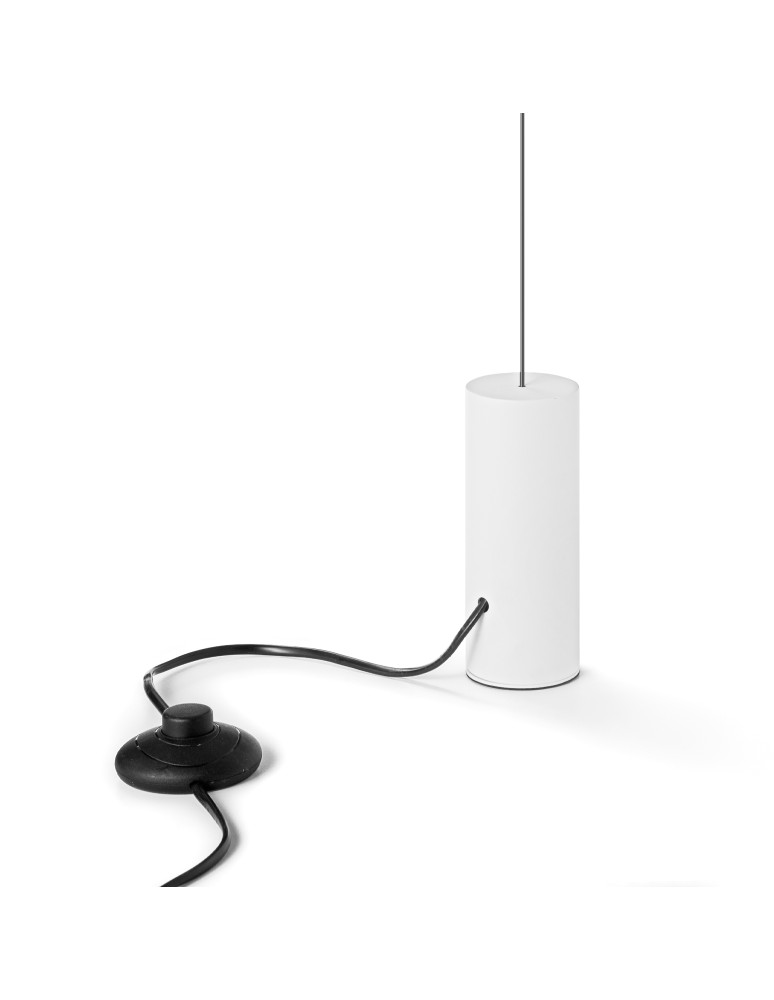 Designer pendant lamps - Ideal Lux Lampa Podłogowa ESSENCE PT A SOSPENSIONE ROUND BIANCO 2700K Biały 341118 - product kolory-swiatla.pl 3