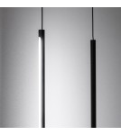 Ideal Lux Lampa Podłogowa ESSENCE PT A SOSPENSIONE ROUND NERO 2700K Czarny 341125