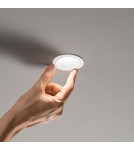 LED flush-mounted lamps - Ideal Lux Lampa Wpuszczana GAME TRIM ROUND 5.5W 3000K BI OR Biały/Złoty 349084 - product 4
