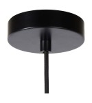 Brass-colored pendant lamps - Lucide GIADA Pendant 1xE27 satin brass black 30472/40/02 - product 12