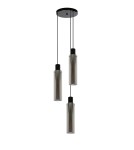 Pendant tube lamps - Lucide ORLANDO Pendant 3xE27 grey 74404/13/65 - product 11
