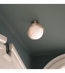 Ideal Lux Lampa Ścienna BLOOM AP1 D17 OTTONE Mosiądz 366555
