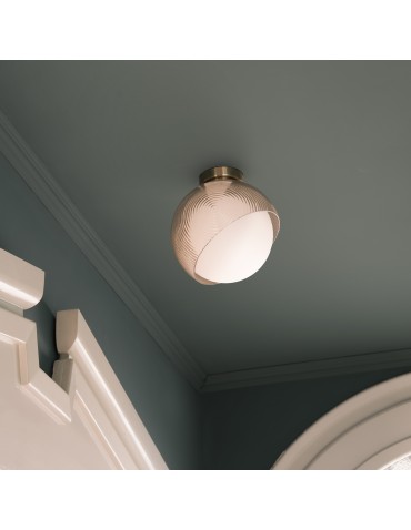Ideal Lux Lampa Ścienna BLOOM AP1 D17 OTTONE Mosiądz 366555 - product 2
