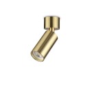 Adjustable ceiling lamps - spots - Ideal Lux Lampa Ścienna DYNAMITE AP1 ROUND OTTONE Mosiądz 244662 - product 1