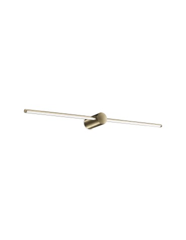 Ideal Lux Lampa Ścienna ESSENCE AP ROUND D075 LUCE A 45Â° OTTONE 3000K Mosiądz 327792