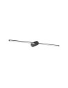 View Ideal Lux Lampa Ścienna ESSENCE AP ROUND D075 LUCE A 45Â° NERO 3000K Czarny 310145