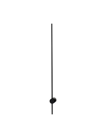 Ideal Lux Lampa Ścienna ESSENCE AP ROUND D115 LUCE IND. NERO 3000K Czarny 285108 - product 2