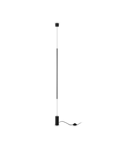 Ideal Lux Lampa Podłogowa ESSENCE PT A SOSPENSIONE ROUND NERO 3000K Czarny 301068 - product 2
