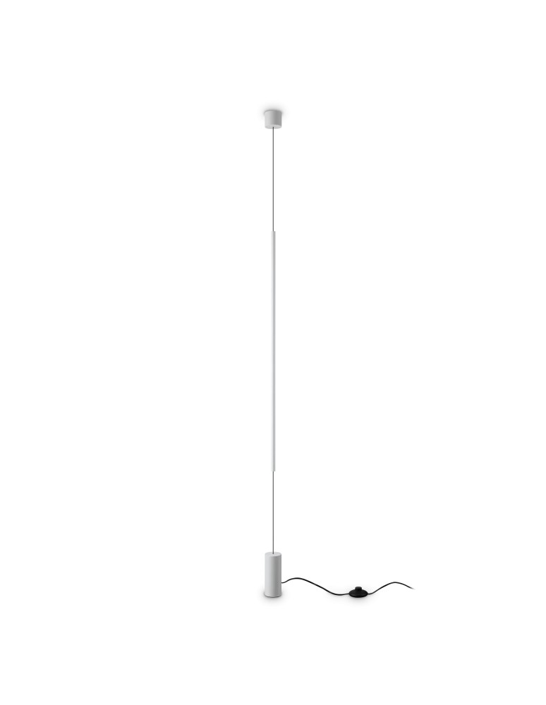 Designer pendant lamps - Ideal Lux Lampa Podłogowa ESSENCE PT A SOSPENSIONE ROUND BIANCO 2700K Biały 341118 - product kolory-swiatla.pl 1